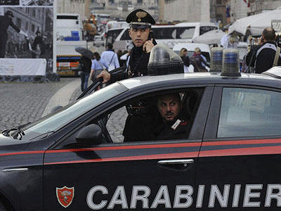 Desmantelada  una red mafiosa en Italia